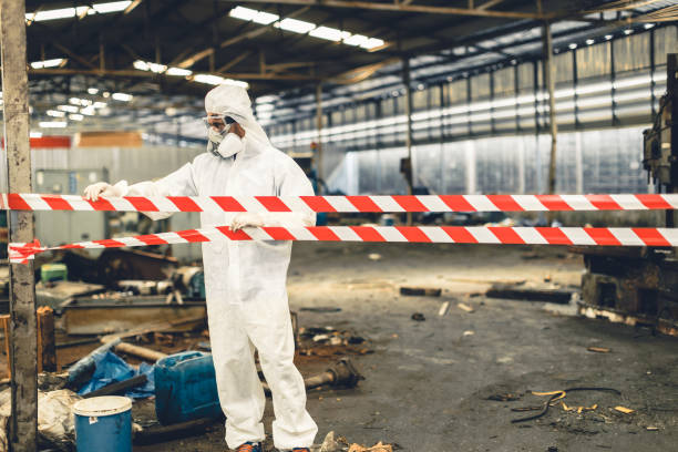 Professional Odor Removal technician working in Brighton, CO